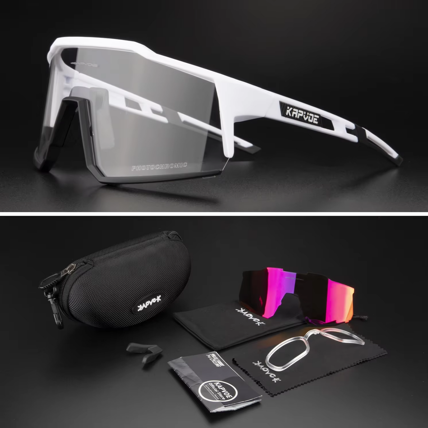 Lentes de Ciclismo Polarizadas Kapvoe