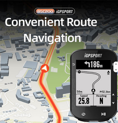 Ciclocomputador GPS BSC200